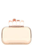 Pink Plexiglass Four-Ring Skull Clutch