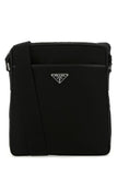 Black Re-Nylon Crossbody Bag