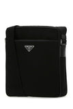 Black Re-Nylon Crossbody Bag