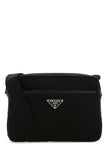 Black Re-Nylon Crossbody Bag