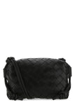 Black nappa leather Loop crossbody bag