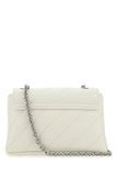 Ivory leather Jackhammer 17 crossbody bag