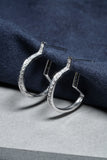Diamond Hoops Natural Diamond Earrings