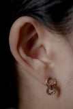 Ring Link Natural Diamond Earrings