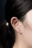 Lab Diamond 0.30 carats earrings