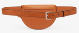Caramel Leather Belt Bag